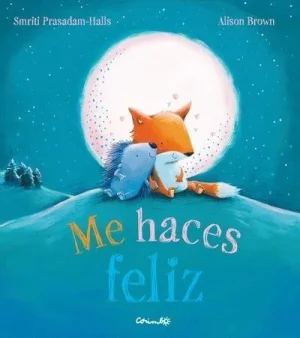 portada cuento infantil ilustrado me haces feliz