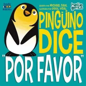 Pingüino dice por favor comprar en Erase un cuento