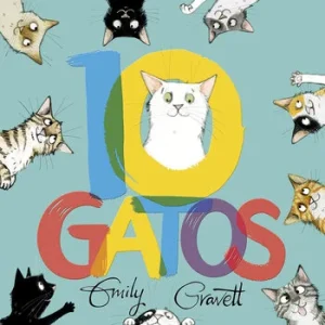 portada 10 gatos de Emily Gravett