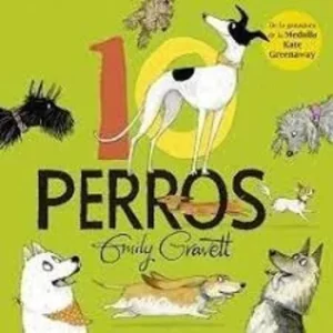 portada 10 perros de Emily Gravett