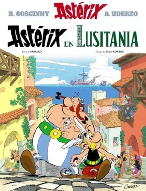 Portada Asterix en Lusitania el último título de la famosa colección de cómic