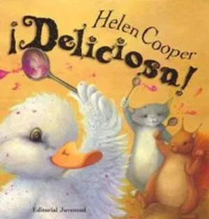 portada cuento Deliciosa famoso album ilustrado de Helen Cooper