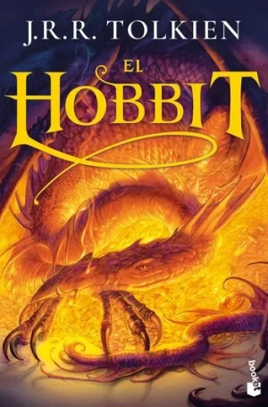 Portada de el libro de Tolkien El Hobbit
