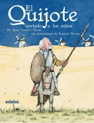 portada El Quijote contado a los niños de EDEBÉ