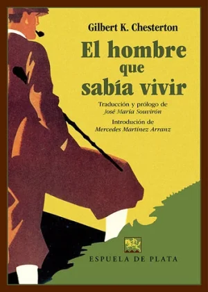 portada el hombre que sabía vivir de Gilbert Keith Chesterton