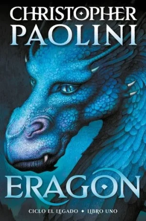 Portada Eragon de la saga de libros de aventuras para niños desde 12 años