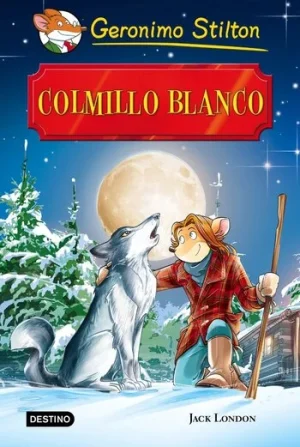 portada Colmillo Blanco adaptación con Geronimo Stilton