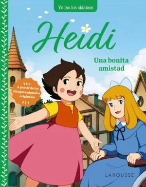 portada Heidi una bonita amistad 2º cuento de la serie