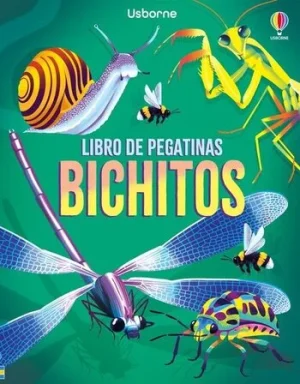 Libro de pegatina bichitos de Usborne a partir de 3 años