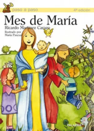portada cuento cristiano para niños Mes de María