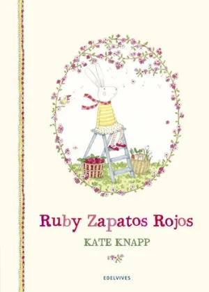 portada Ruby zapatos rojos de Kate Knap para primeros lectores