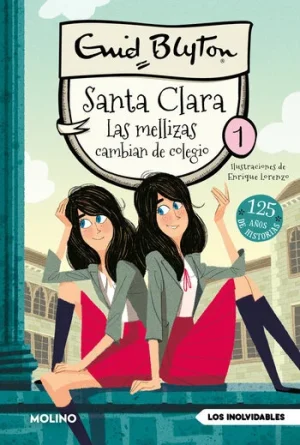 portada Santa Clara 1 las mellizas cambian de colegio de Enid Blyton