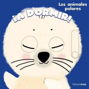 portada a dormir los animales polares. Cuento para bebés con desplegables