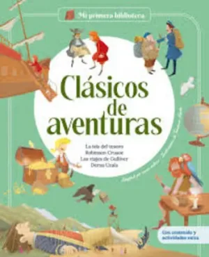 portada clásicos de aventuras. Cuentos de Shackleton para niños