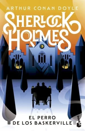 portada libro de misterio "El perro de los Baskerville" de Arthur Conan Doyle