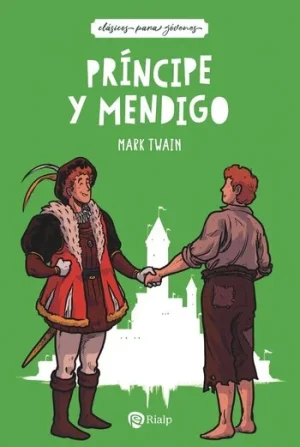 Portada del clásico de Mark Twain el principe y el mendigo editado por RIALP