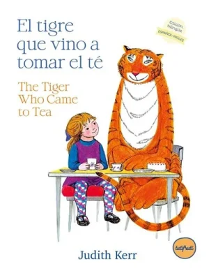 portada el tigre que vino a tomar el té ingles y español