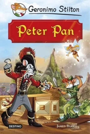 portada Peter Pan adaptación colección Geronimo Stilton