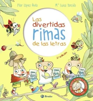 portada cuento para primeros lectores "las divertidas rimas de las letras" comprar en Erase un cuento