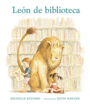 Un album ilustrado simpático y entrañable. León de biblioteca no puede faltar en tu estanteria de cuentos