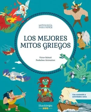 portada los mejores mitos griegos