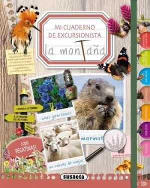 Mi cuaderno excursionista la montaña para niños exploradores de la naturaleza