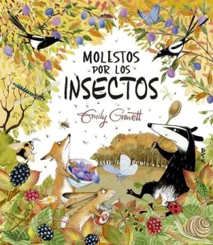 portada cuento molestos por los insectos álbum ilustrado de Emily Gravett
