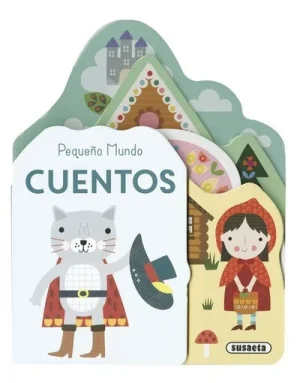 Portada cuento troquelado "Cuentos" colección pequeño mundo de SUSAETA