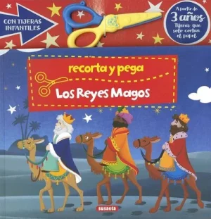 portada recorta y pega los reyes magos. Cuento interactivo de Navidad para jugar