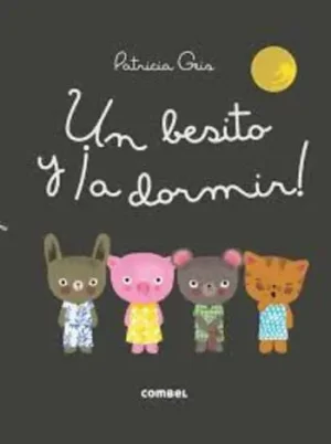 portada un besito y a dormir cuento infantil de Patricia Geis